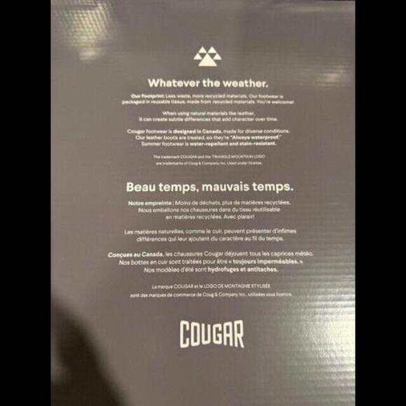 New with Box Cougar Ultima Women's Winter Boot - Pearl size 9 MSRP $200 - Picture 6 of 6